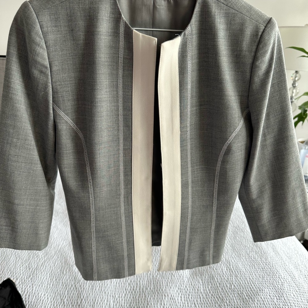 Blazer grey and cream for work